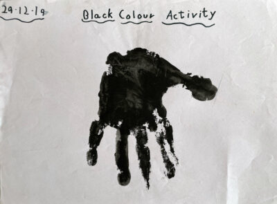 Black Colour Activity