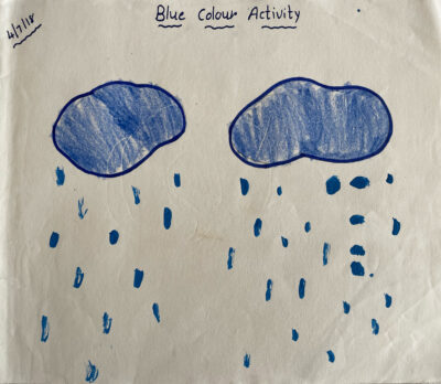 Blue Colour Activity