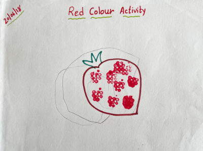 Red Colour Activity